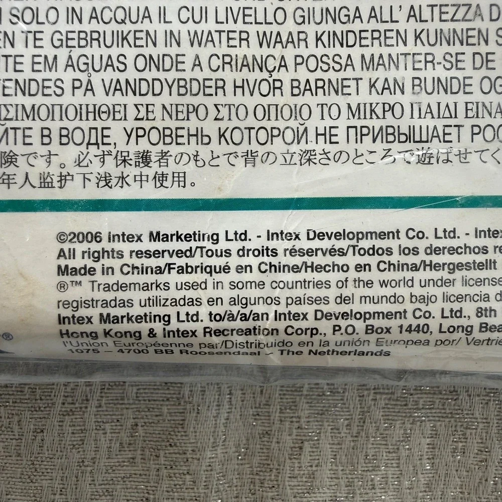 Intex Pool Float Lot 10 Inflatable Rings + Mat Summer Pool Set - Picture 11 of 16